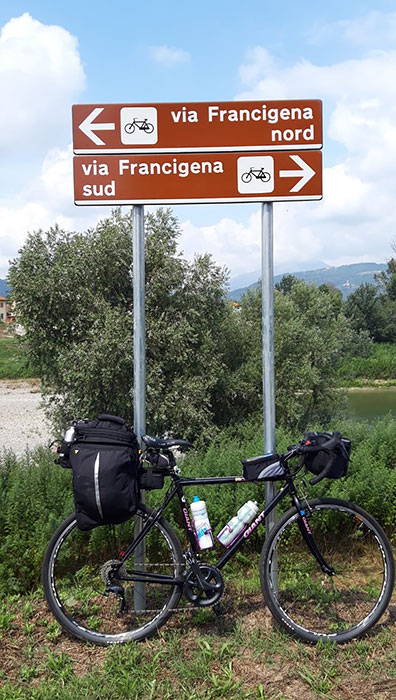 via Francigena north and south